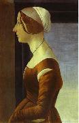 Sandro Botticelli Portrait of a Woman oil on canvas